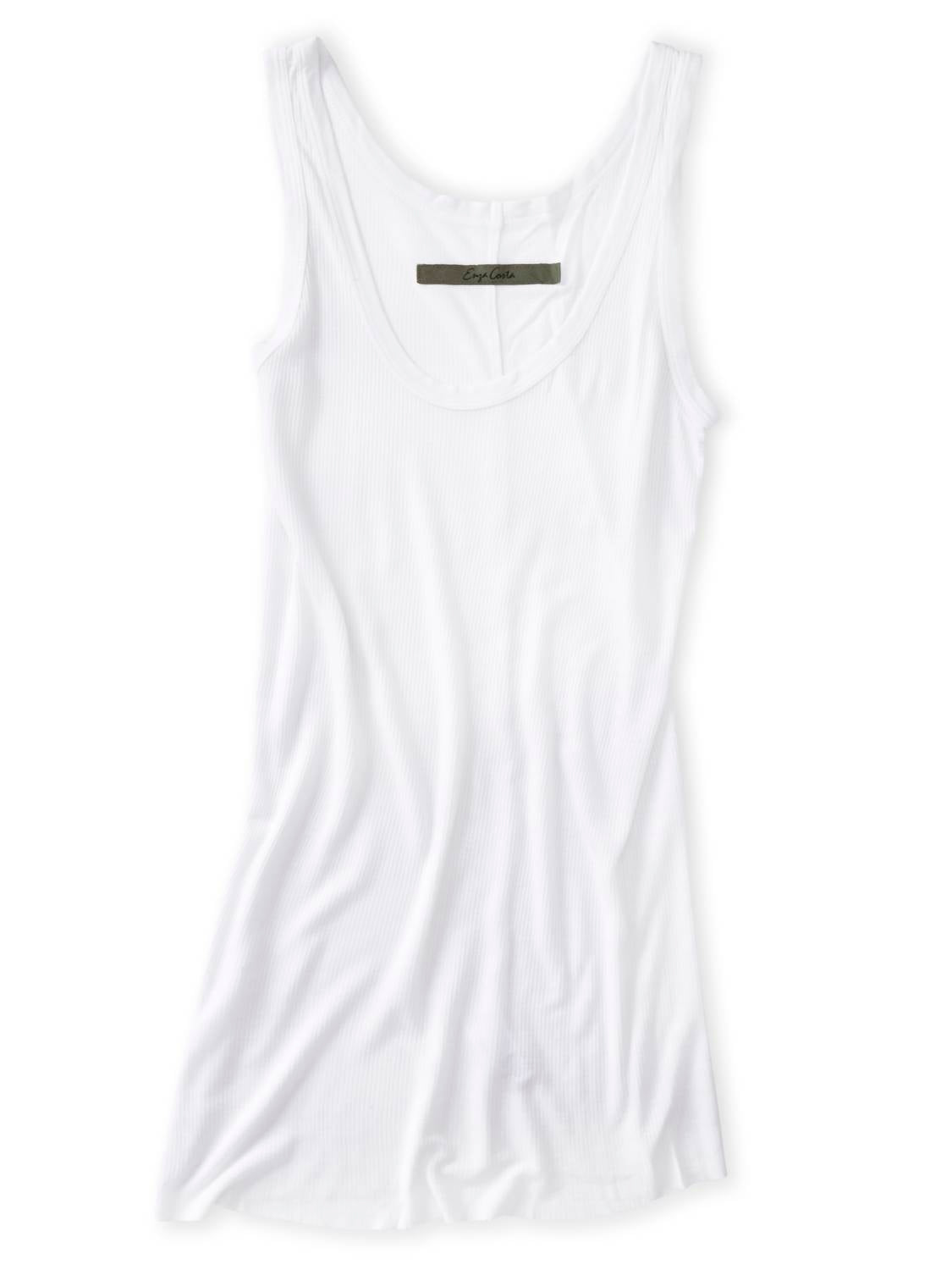 Enza Costa - SILK RIB TUNIC TANK