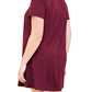 Entro - Modal Strappy Tee Shirt Dress - Plus