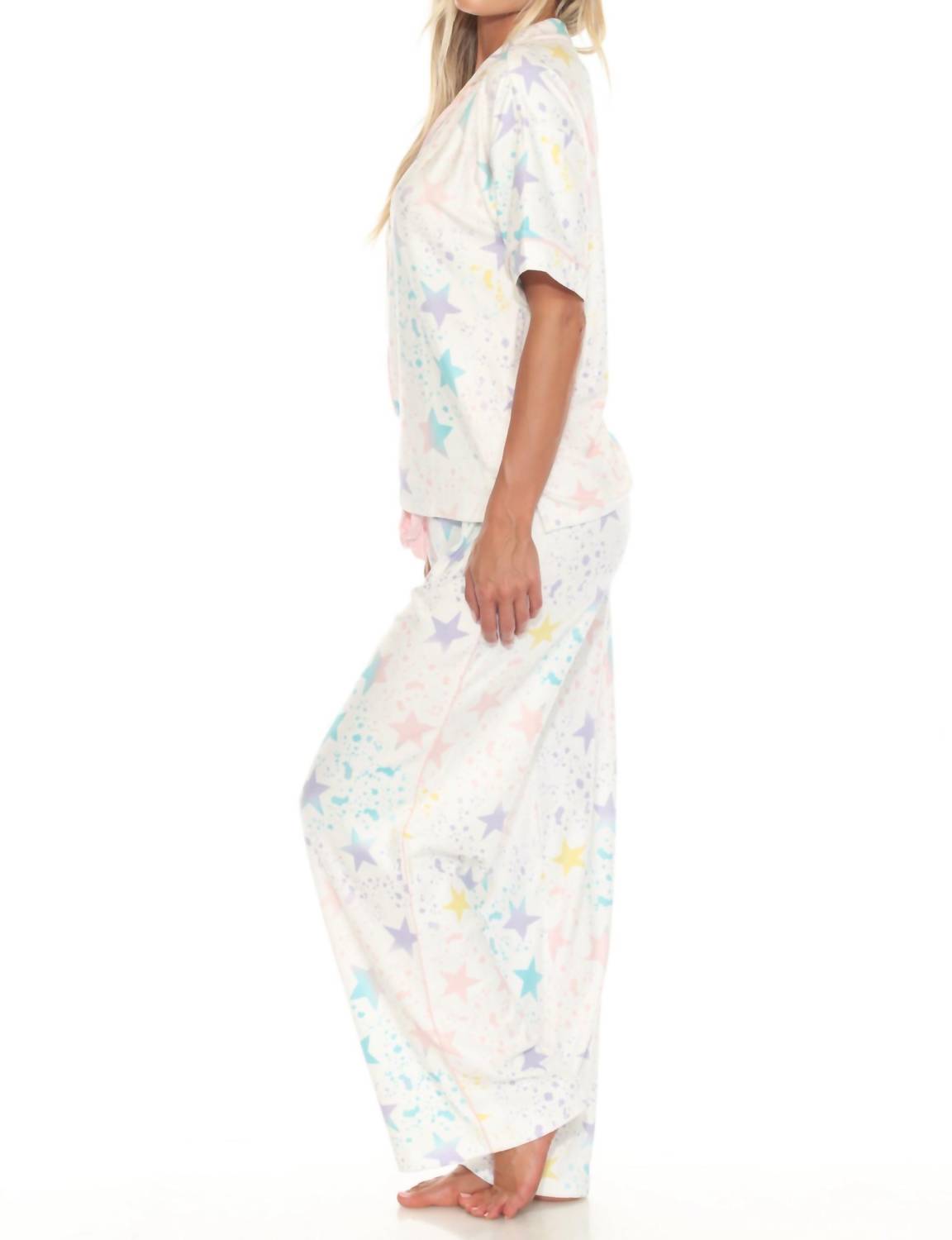 Pj Salvage - Star Splatter Pajama Set