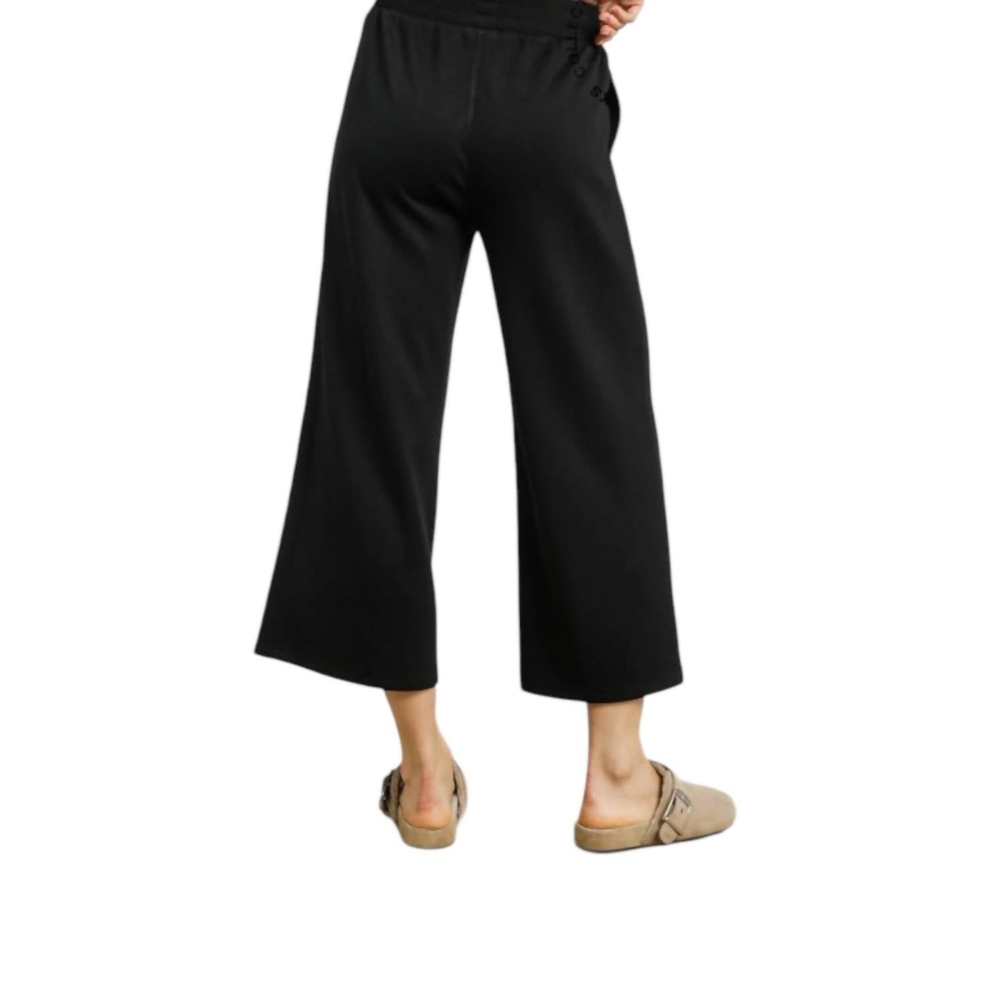 Umgee - Sale Luxeknit Wide Leg Pants
