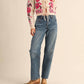 &Merci - Floral Knit Tie-front Sweater Cardigan