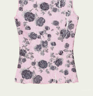 Ganni - Blusa Estampada Floral
