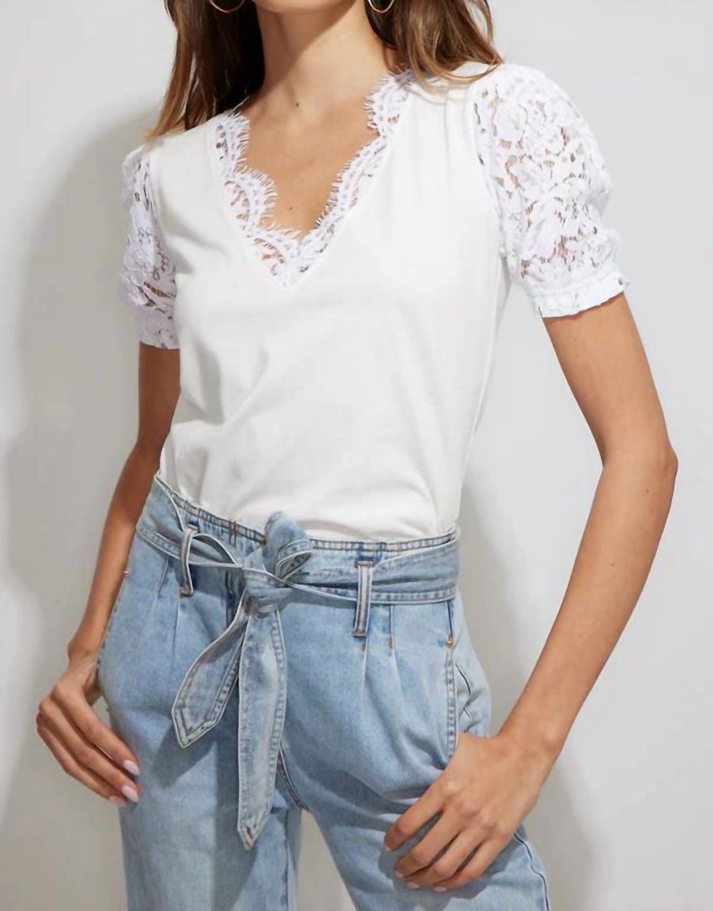 Generation Love - Jess Lace Combo Top