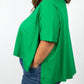 Psophia - V-NECK ONE POCKET DOLMAN TEE