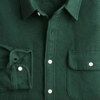 J.Crew - Camisa de trabalho em camurça pesada