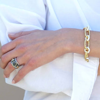 Tat2 Designs - Women's Two-toned Ravelle Bracelet