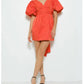 Ina Fashion - Open Bow Back Mini Dress