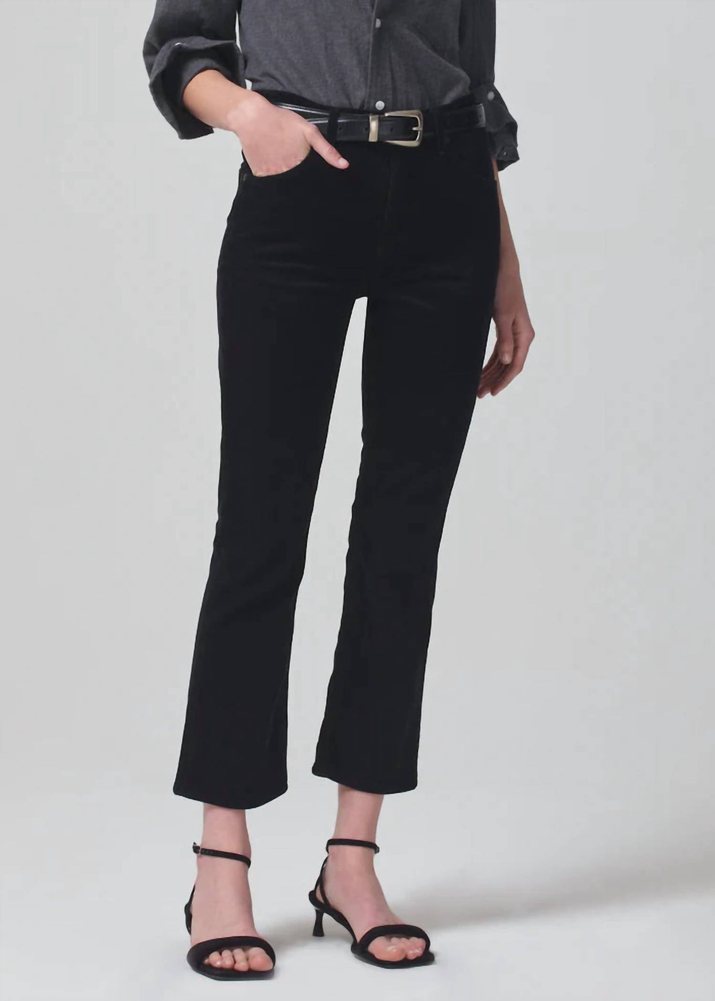 Citizens Of Humanity - ISOLA CROPPED BOOT CORDUROY JEANS