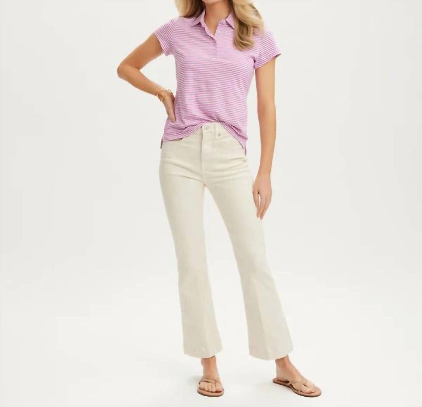 Renwick - Short Sleeve Cotton Polo Shirt