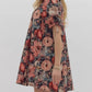 Entro - Lindsey Floral Tie Sleeve Dress
