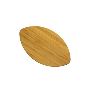 Creative Gifts International - Tábua de corte de futebol de bambu