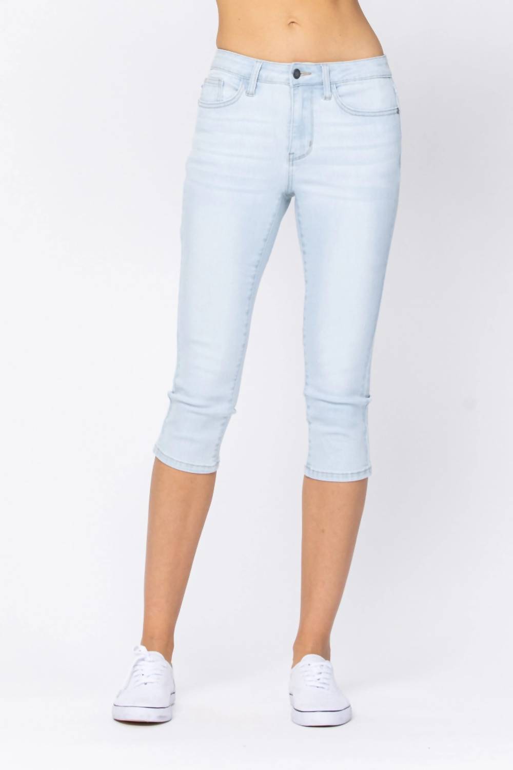 Judy Blue - Non Distressed Capri Jeans