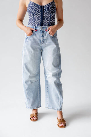 Cello - Emma Mid Waist Barrel Jean