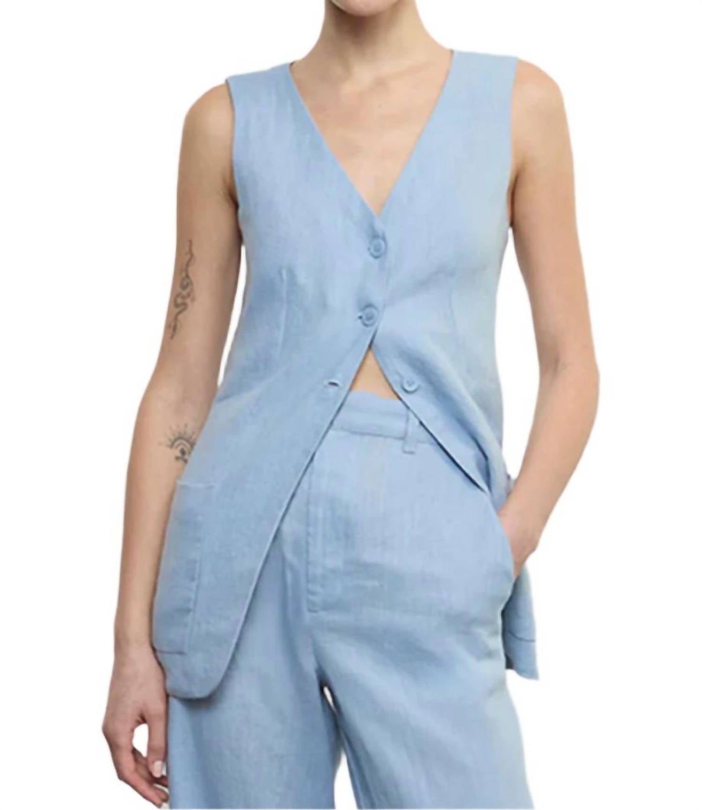 Enza Costa - Linen Tunic Vest