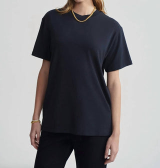 Varley - Blusa Boyfriend de Manga Curta Leighton