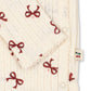 Konges Sløjd - Baby's Minnie Bow Rouge Onesie