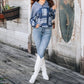 Grace + Emma - Sweetly Thinking Henley Shirt