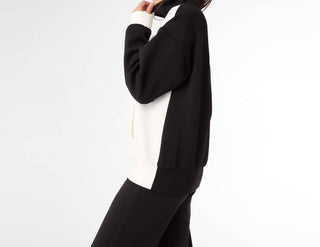 Coco + Carmen - Hilarie Two-Tone Zip Front Sweatshirt