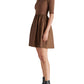 Steve Madden - Berlina Half Zip Mixed Media Dress