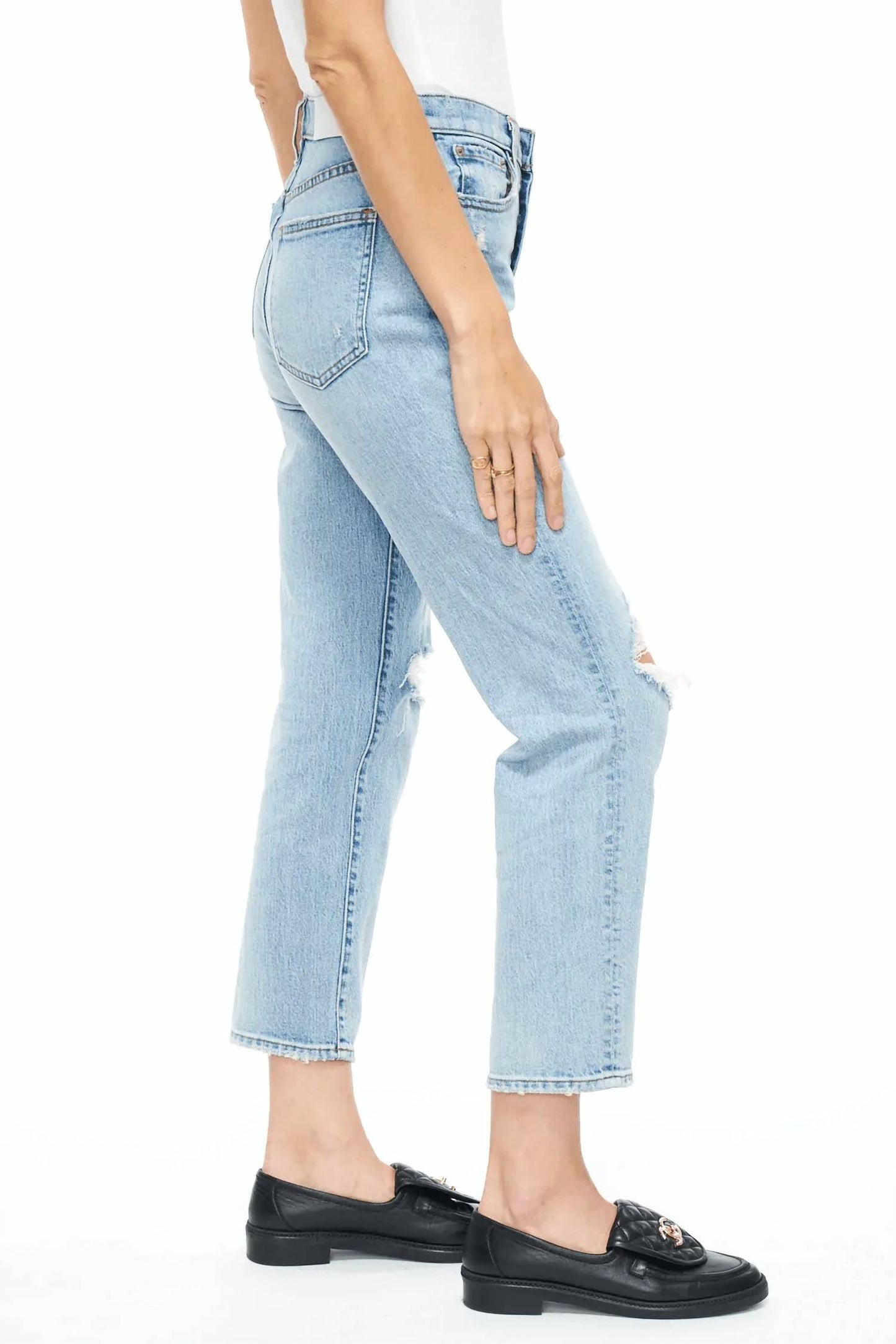 Pistola - CHARLIE HIGH RISE STRAIGHT JEAN