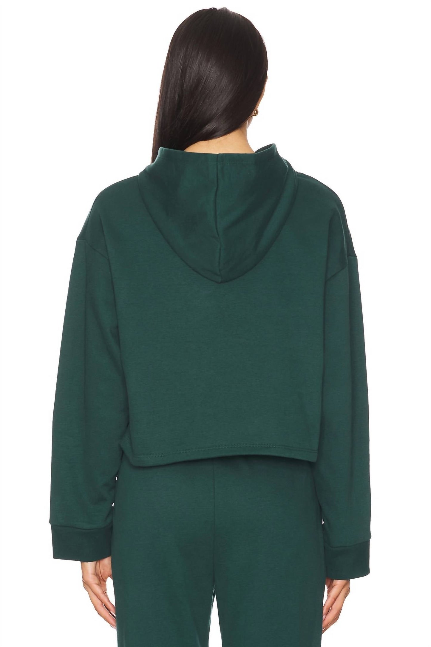 Beyond Yoga - Luxefleece Happiness Cropped Hoodie Top