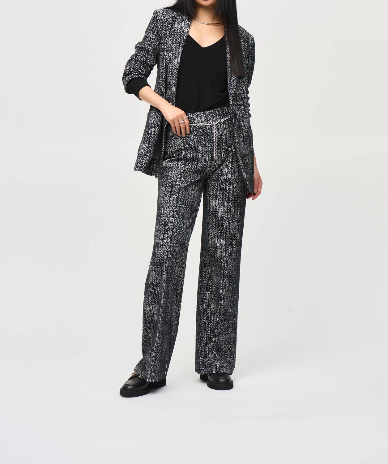 Joseph Ribkoff - A-line Wrap Dress