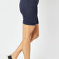 Judy Blue - High Waist Garment Dyed Bermuda Shorts