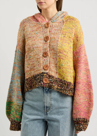 Free People - Suéter com capuz Vibe Check