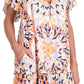 Elan - Kaleidoscope Short Sleeve Dress
