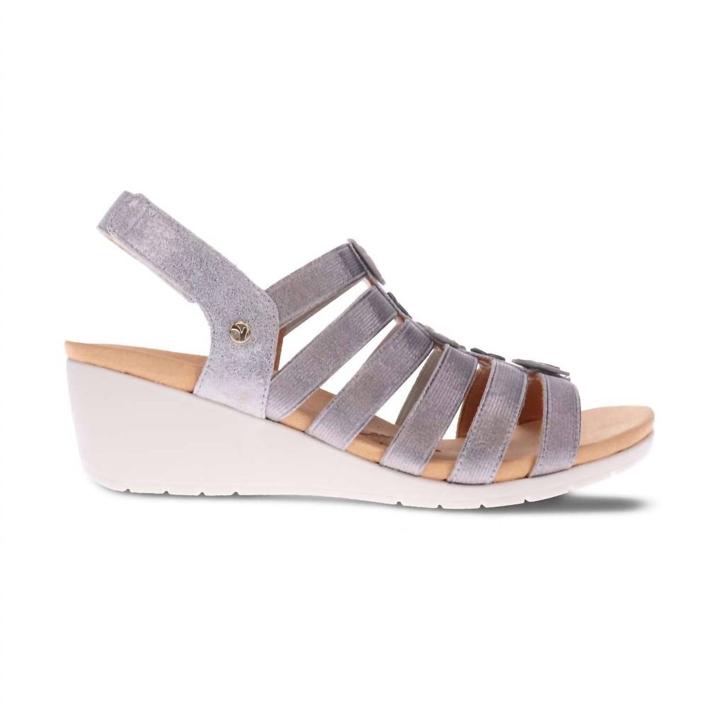 Revere - Women's Bari Floral Wedge Sandal