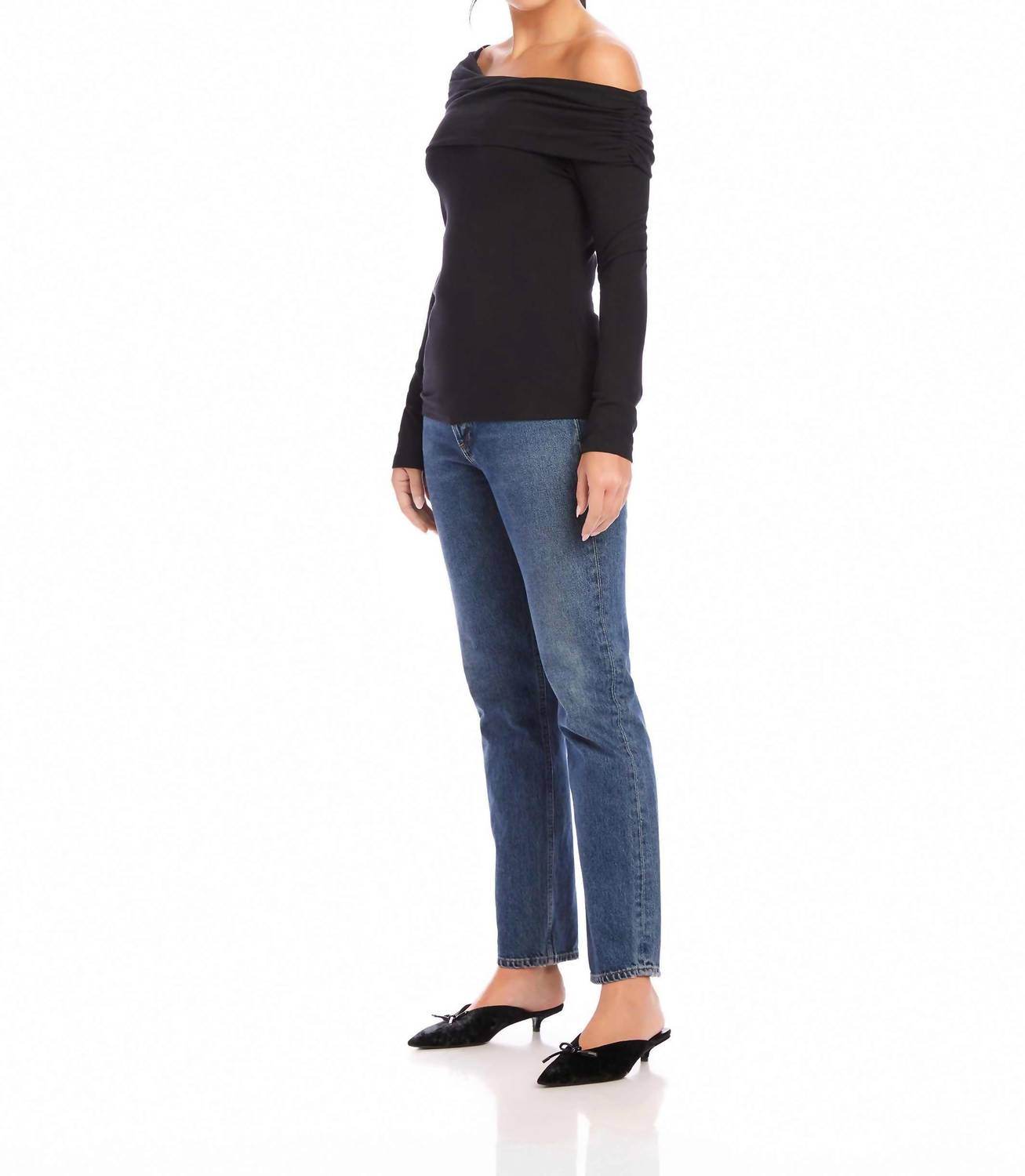 Fifteen Twenty - Asymmetric One-Shoulder Top