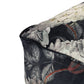 Hazel - Large Square Pouf With Flower Print