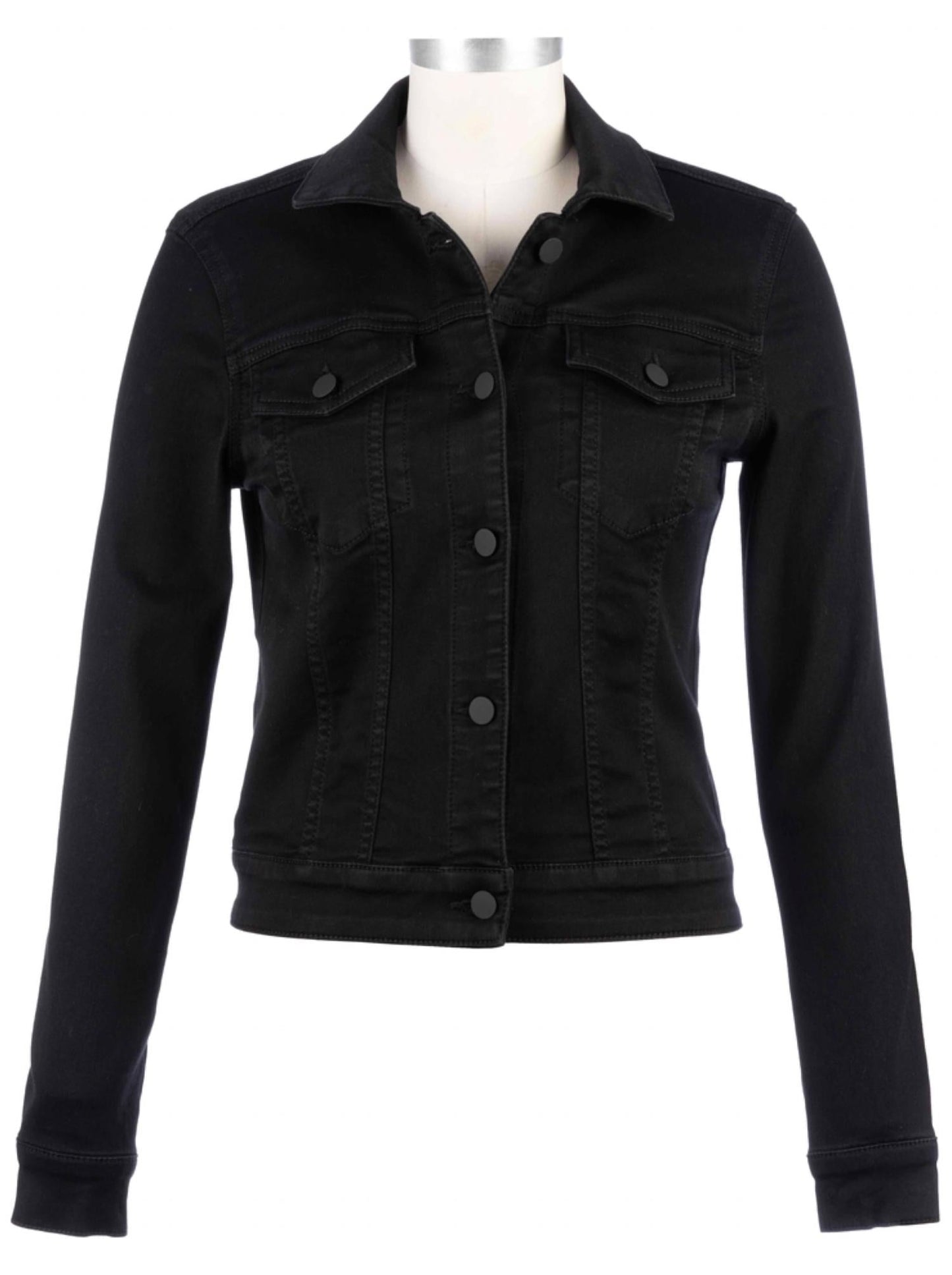Kut From The Kloth - Julia Crop Denim Trucker Jacket