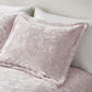 King/Cal King Crushed Velvet Sherpa Reversible Comforter Set