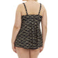 Always For Me - Sand Dune Plus Size Tankini Top