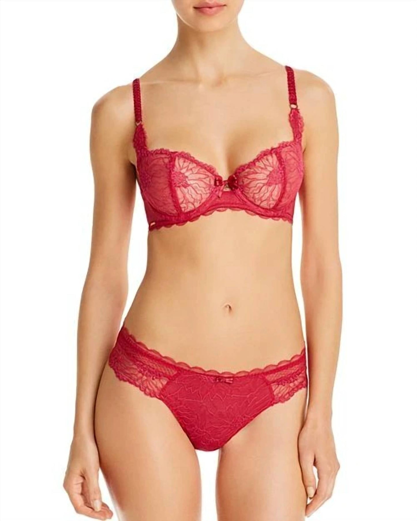 Chantelle - Lace Stretch Nylon Demi Bra