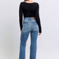 Judy Blue - Double Button Waistband Flare Jean
