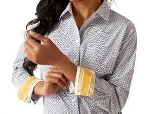 Ariat - Camisa Kirby Stretch Manga Longa