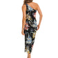 Agua Bendita - Balm One-Shoulder Midi Dress