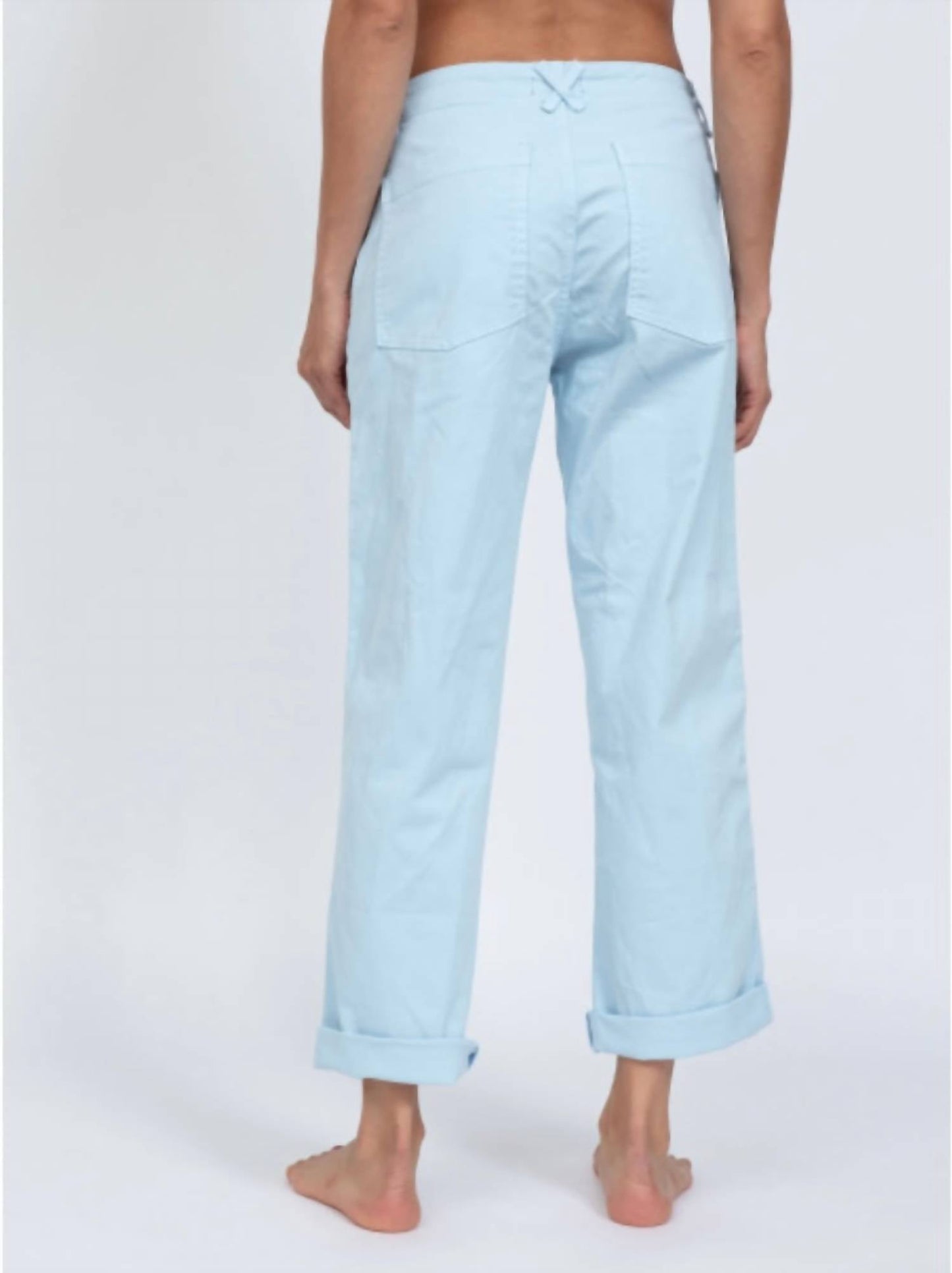 Askk Ny - Twill Low Slung Relaxed Chino Pant