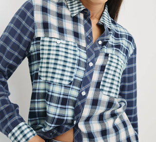 Rails - Camisa xadrez mista Brando