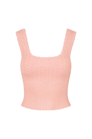 Loveshackfancy - Prague Scoop Neck Tank Top