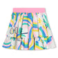 Billieblush - Girls Allover Rainbow Print Percale Skirt