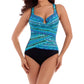 Miraclesuit - DD-Cup Layered Escape Underwire One Piece Swimsuit