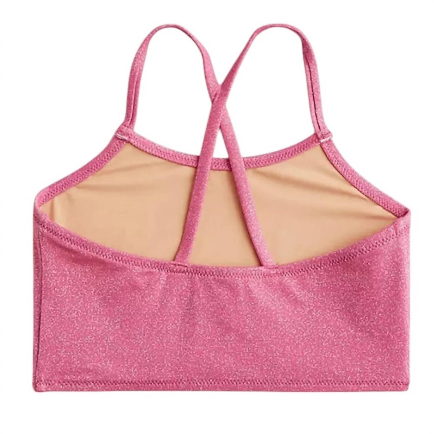 J.Crew - GIRLS SHIMMER TOP SWIMSUIT WITH UPF 50+