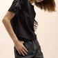 Veronica Beard - Scala Beaded Fringe Top