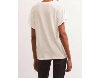 Z Supply - Blusa bordada Alanis