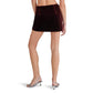 Steve Madden - Cindi Stretch Velvet Mini Skort