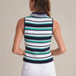 525 America - Vivienne Johnny Collar Stripped Tank