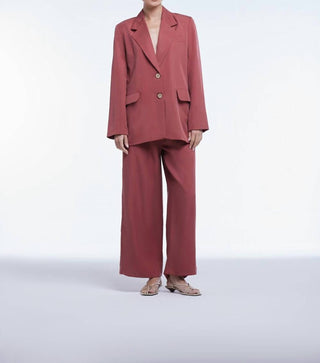 Dāl The Label - Blazer descontraído de abotoamento simples